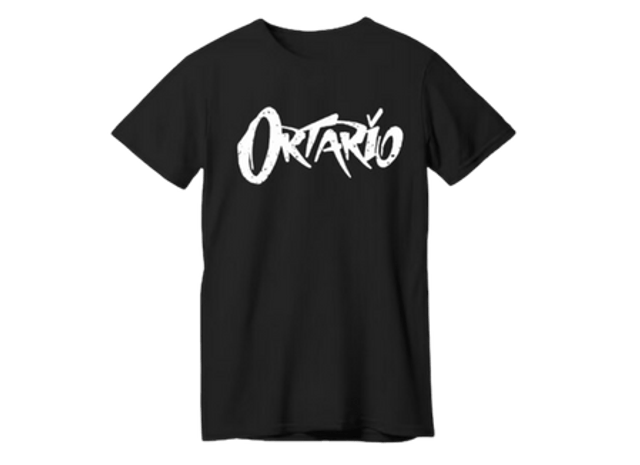 Ortario Black T-Shirt